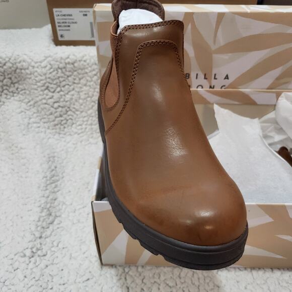 NEW Billabong Women's Tahoe Chelsea Boot Cognac women's boots size 7.5 - Picture 4 of 7